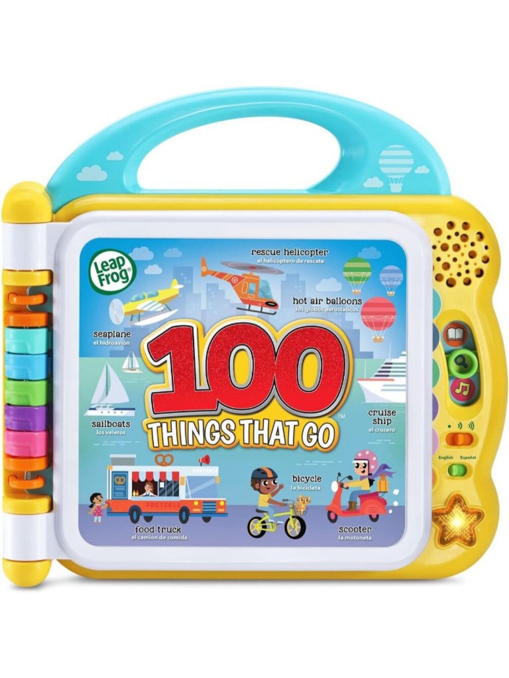 Kids Learning Thing That Go Friend 100 Word Book Interactive Educational For Toy